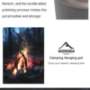 Casserole en titane camping