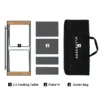 Table de camping pliante multifonctions en aluminium BLACKDEER