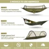Hamac de camping WESTTUNE 3 en 1