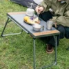 Table de camping pliante multifonctions en aluminium BLACKDEER