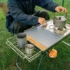 Table de camping pliante multifonctions en aluminium BLACKDEER