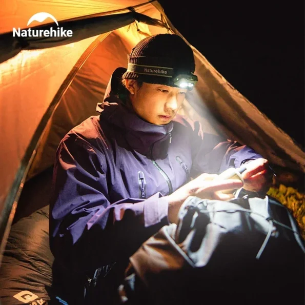 Lampe frontale rechargeable USB Naturehike