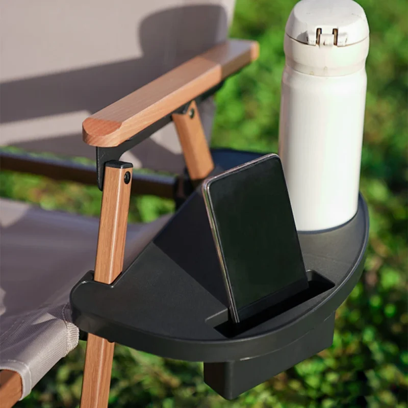 Porte-gobelet pour chaise pliante avec support smartphone – Image 3