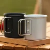 Tasse de camping en alliage d'aluminium