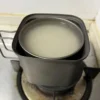 Casserole camping carrée pliante en titane 1400ml
