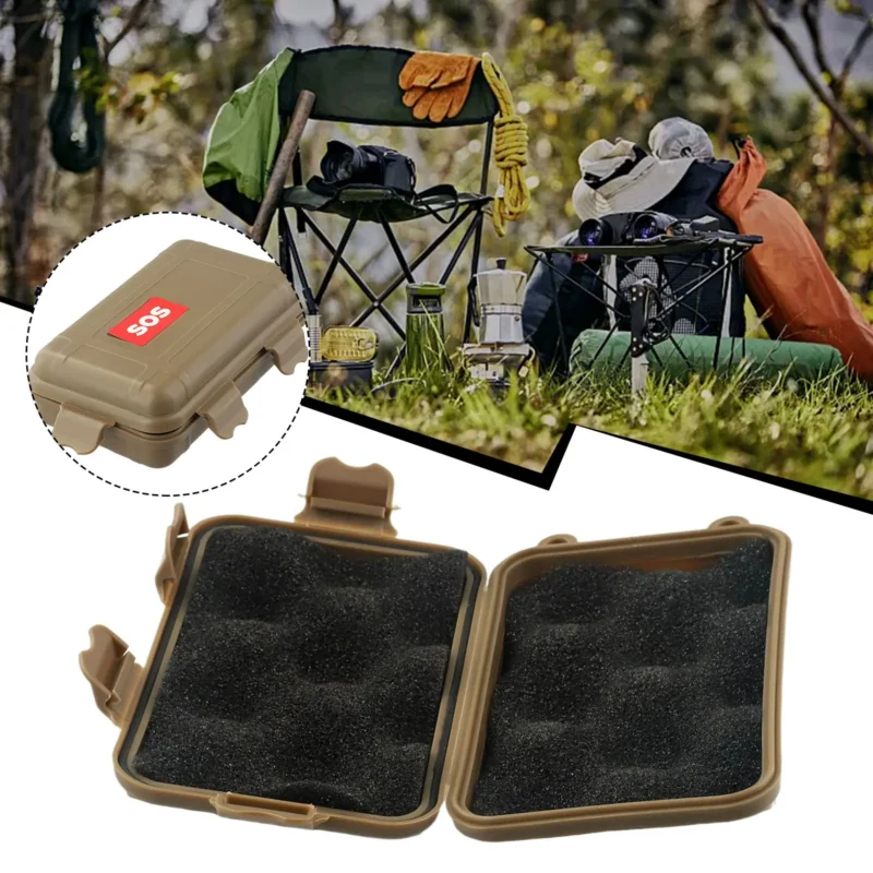 Boîte kit de survie en plein air étanche