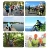 Cagoule de cyclisme unisexe avec protection UV 