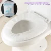 Protège-siège de toilette jetable de voyage