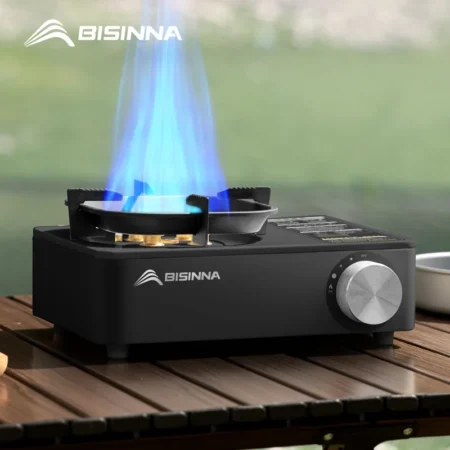 Cuisinière à gaz camping compacte portable 5800W BISINNA