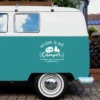Autocollant Van Camping