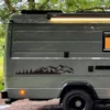 Autocollant camping-car Montagne