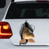 Autocollant Carpe Pêche pour voiture ou van
