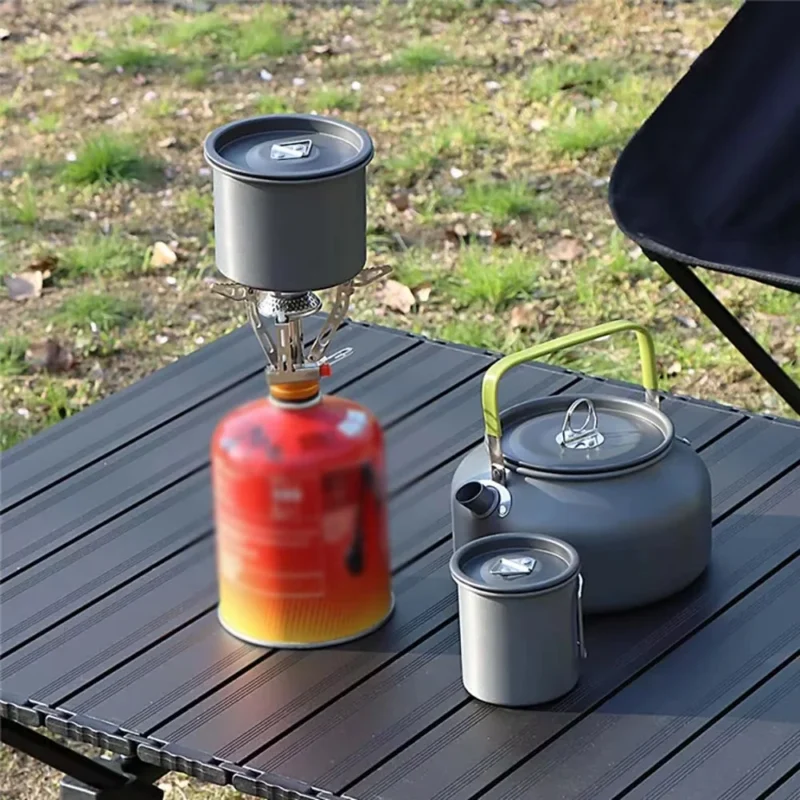 Mini réchaud à gaz de camping brûleur à gaz ultra léger