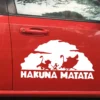 Autocollant Camping car Hakuna Matata voiture