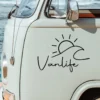 Autocollant camping car Van Life