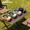 Cuisinière à gaz camping compacte portable 5800W BISINNA
