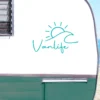 Autocollant camping car Van Life