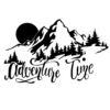 Autocollant voiture van Aventure Time