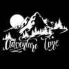 Autocollant voiture van Aventure Time