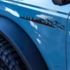 Autocollant camping-car Montagne