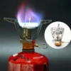 Mini réchaud à gaz de camping brûleur à gaz ultra léger