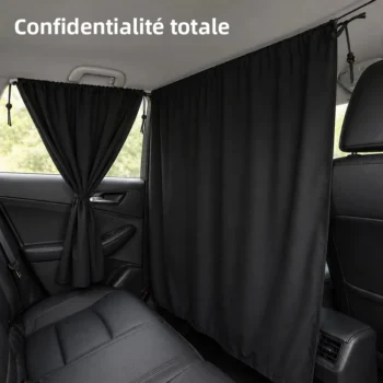 Rideau occultant pour voiture – Séparation intimité et camping