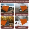 Tente de survie d'urgence 2 personnes