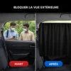 Rideau occultant pour voiture – Séparation intimité et camping