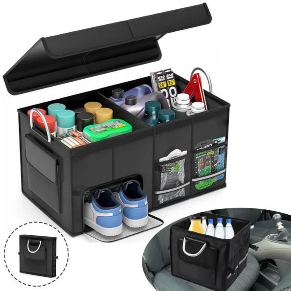 Organisateur Coffre de Voiture Pliable – 28L ou 55L
